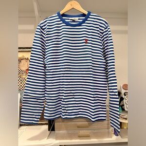 ❌SOLD❌ Ami Stripped Long-Sleeve T-Shirt